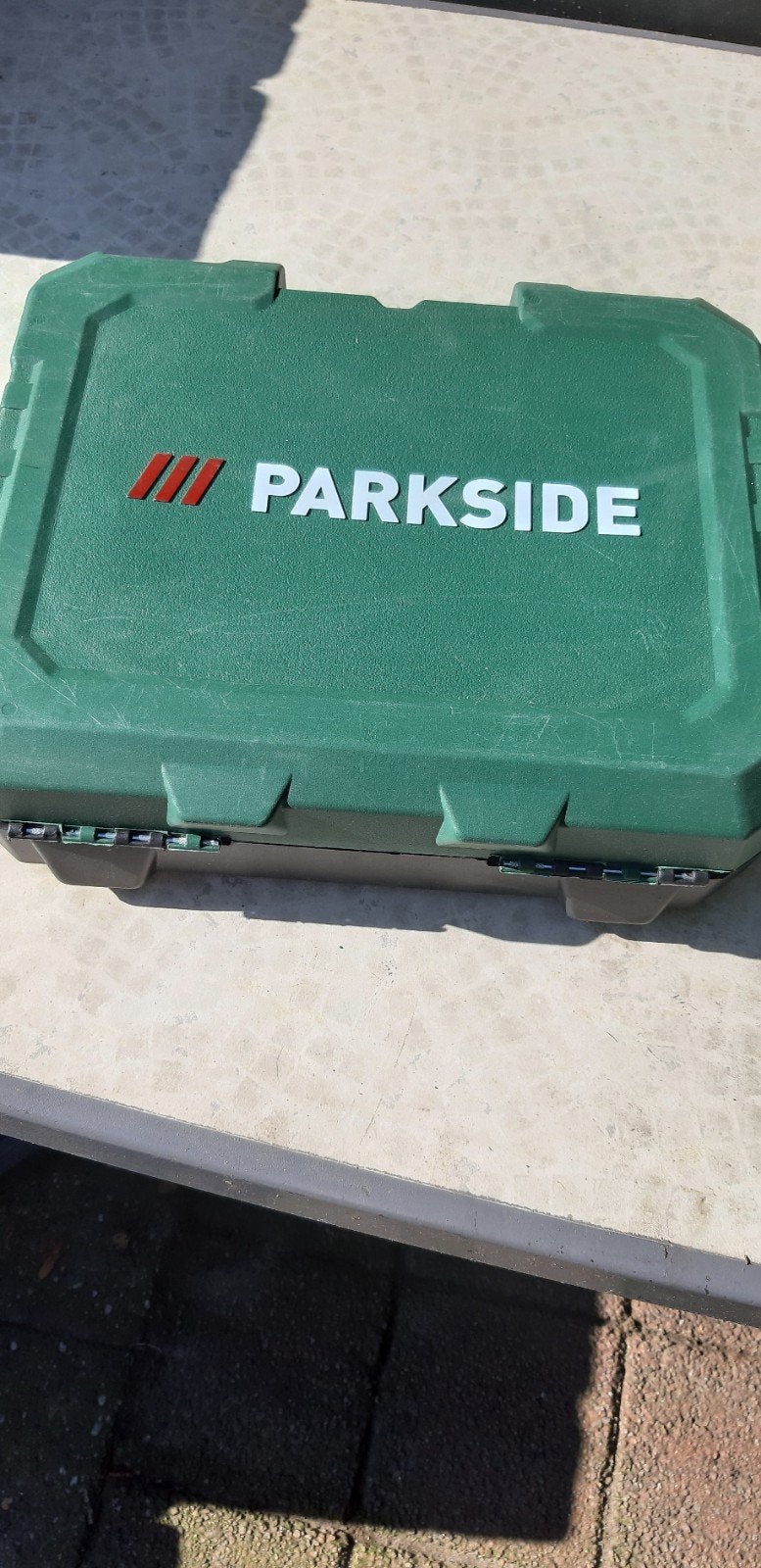 Defecte Parkside Decoupeerzaag in koffer - Zo goed als nieu, Ophalen, Decoupeerzaag, 600 tot 1200 watt, 30 tot 70 mm