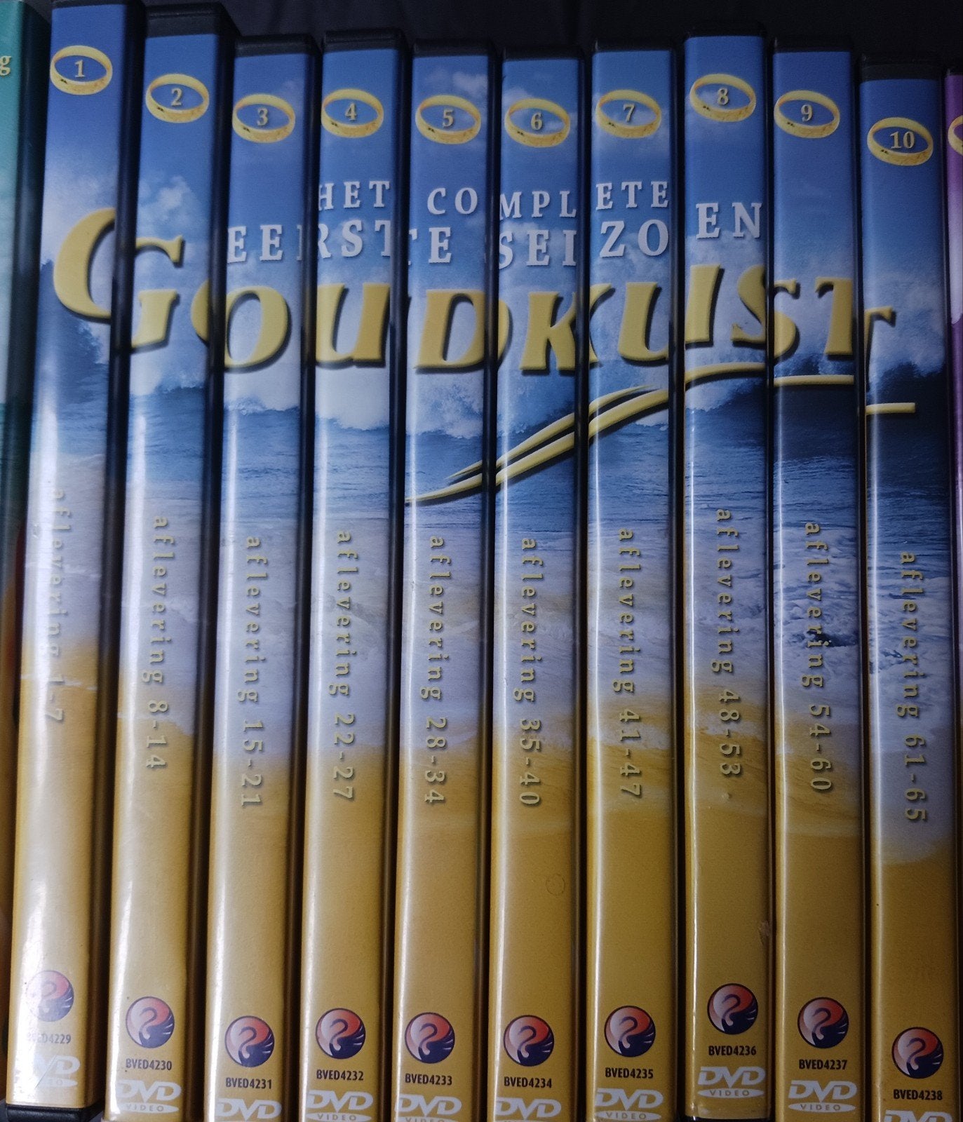 Goudkust Complete Seizoenen 1, 2 en 3, Alle leeftijden, Drama, Zo goed als nieuw, Inclusief doosje