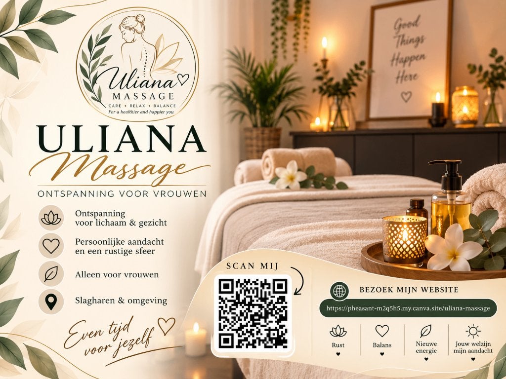 🌿 Ontspanningsmassage voor vrouwen – Slagharen 🧘, Ontspanningsmassage