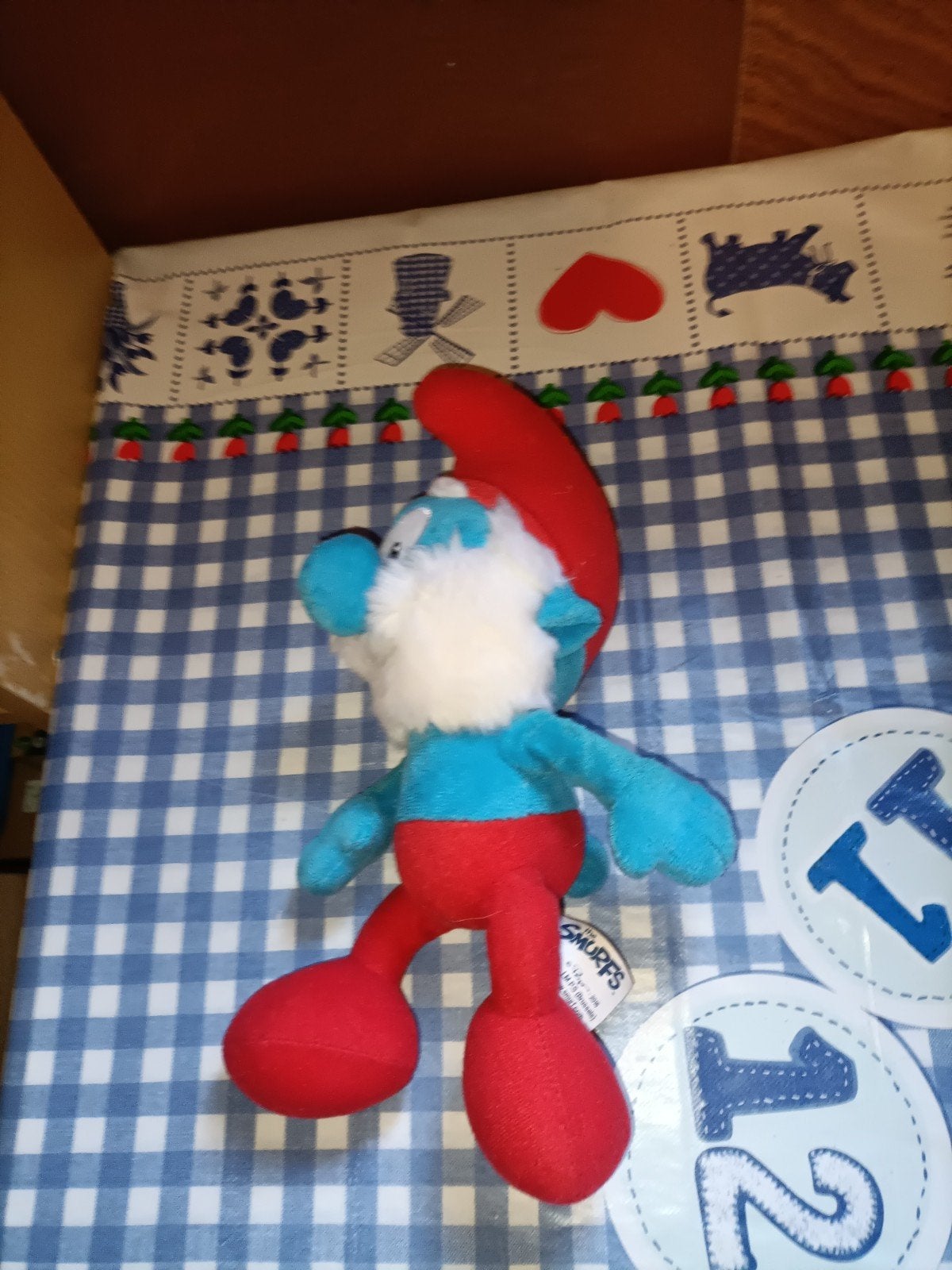 Grote smurf knuffel Peyo 2016 The Smurfs, Verzamelen, Ophalen of Verzenden, Zo goed als nieuw