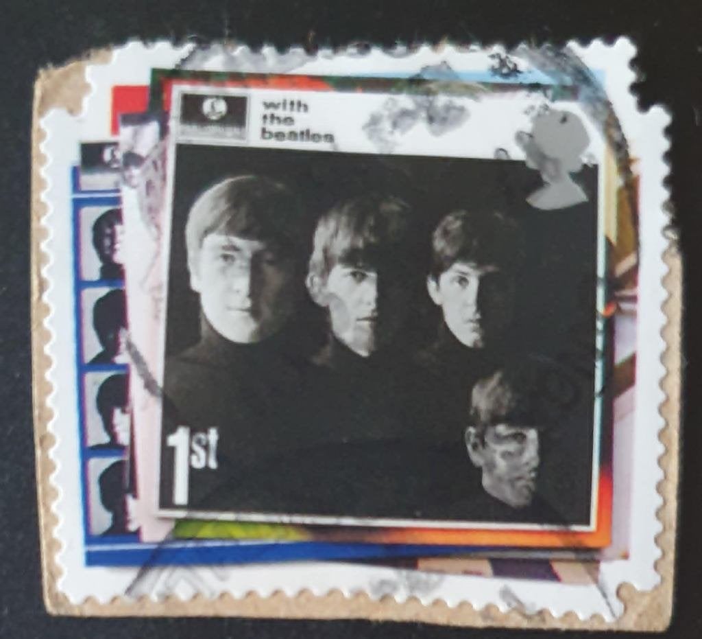 161-26 Engeland / Beatles - With the Beatles, Verzenden, Gestempeld