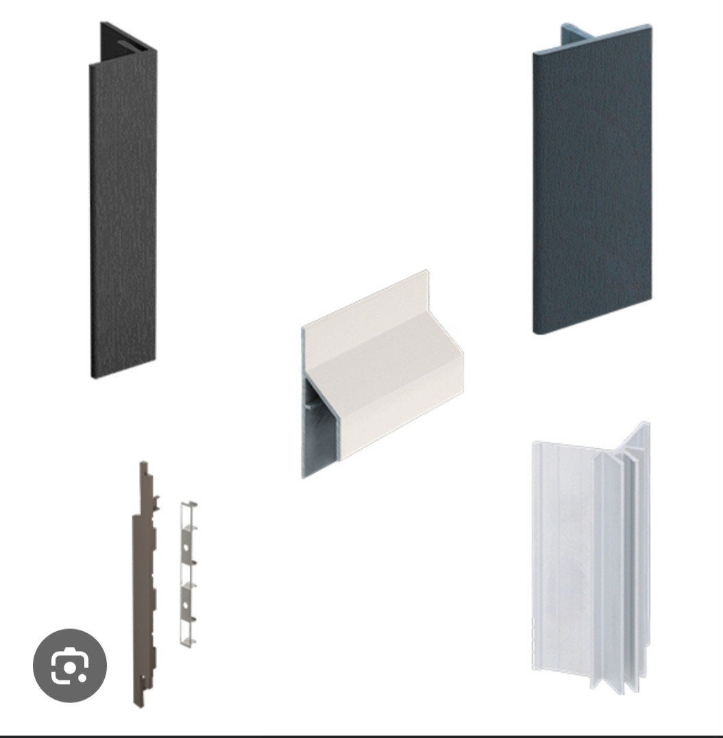 Aluminium Profielen voor Keralit en vinyPlus+vinyP profiel, Ophalen of Verzenden, Nieuw