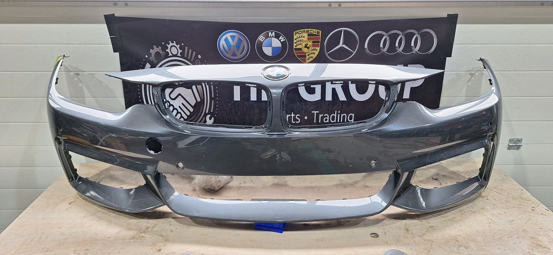 Voorbumper van een BMW 4-Serie, Auto-onderdelen, Gebruikt, -, Voor, -