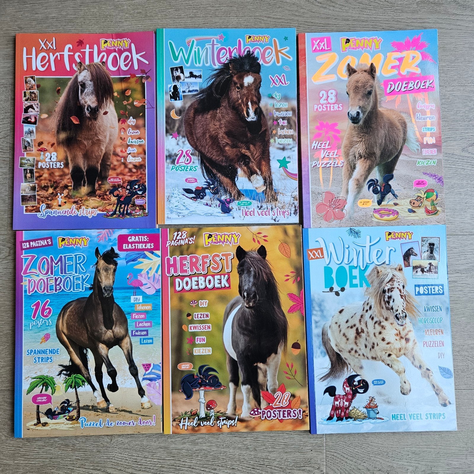 Penny zomerboek herfstboek winterboek, Ophalen of Verzenden, Zo goed als nieuw, Overige typen