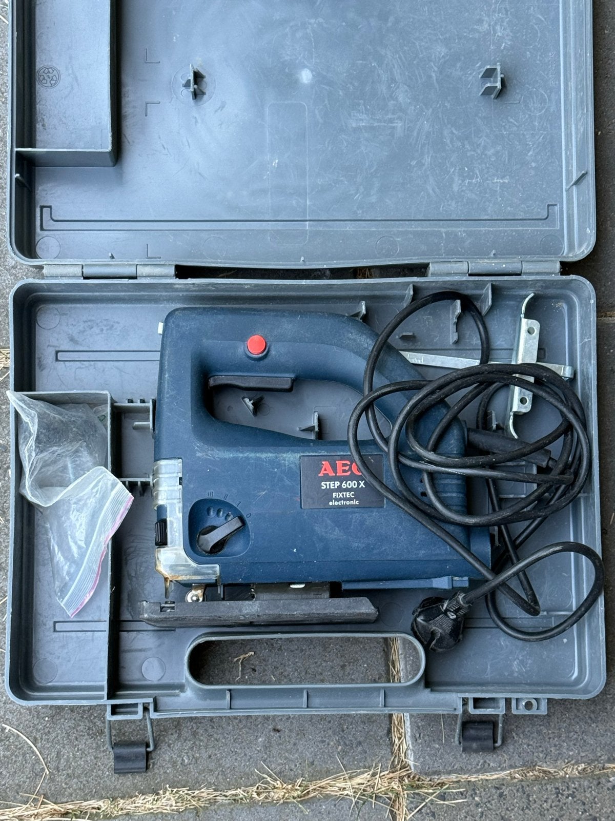 AEG STEP 600 X FIXTEC Decoupeerzaag - Gebruikt, Ophalen, Gebruikt, Decoupeerzaag, 600 tot 1200 watt