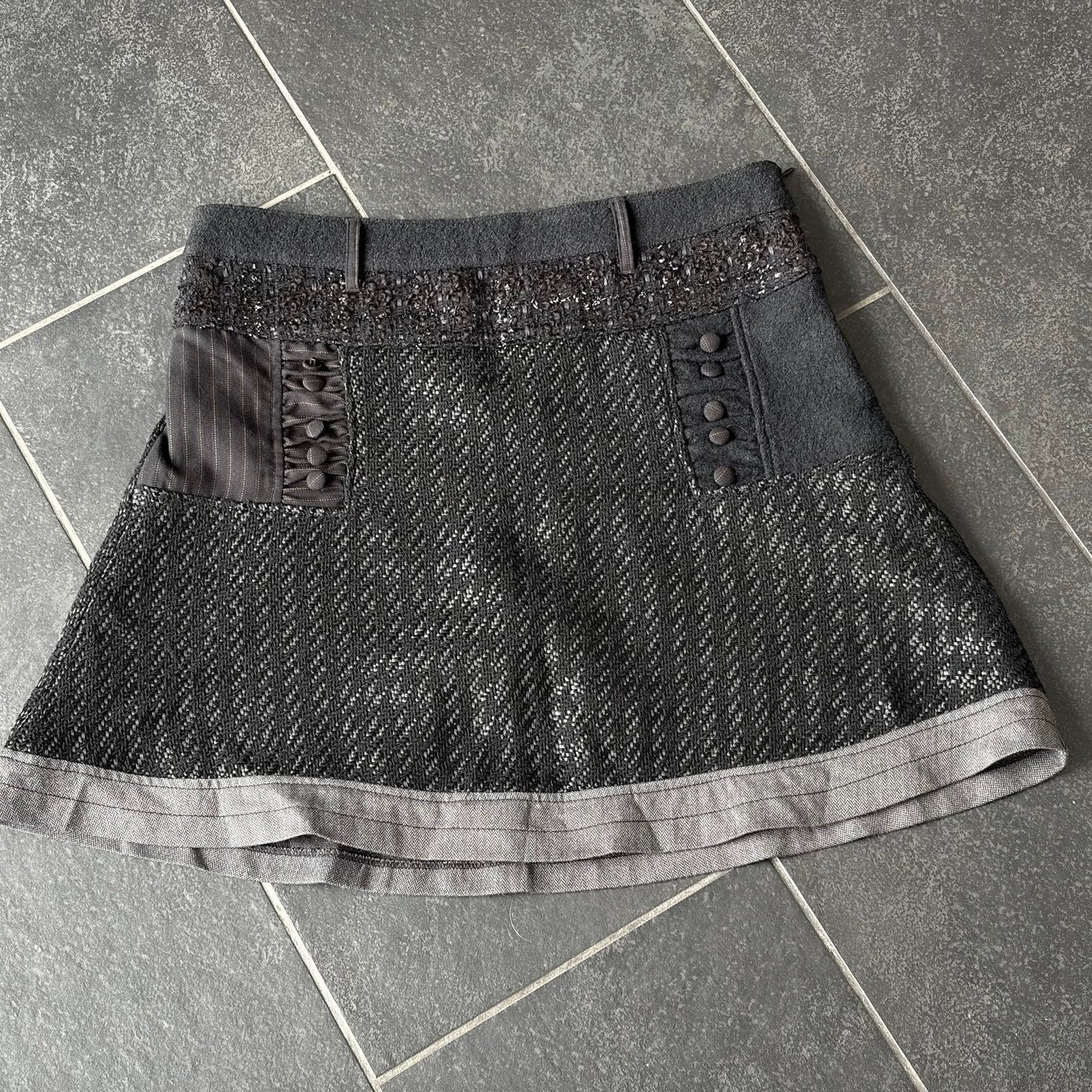 nieuwe Desigual rok maat 42, Zwart, Maat 42/44 (L), Nieuw, Ophalen of Verzenden
