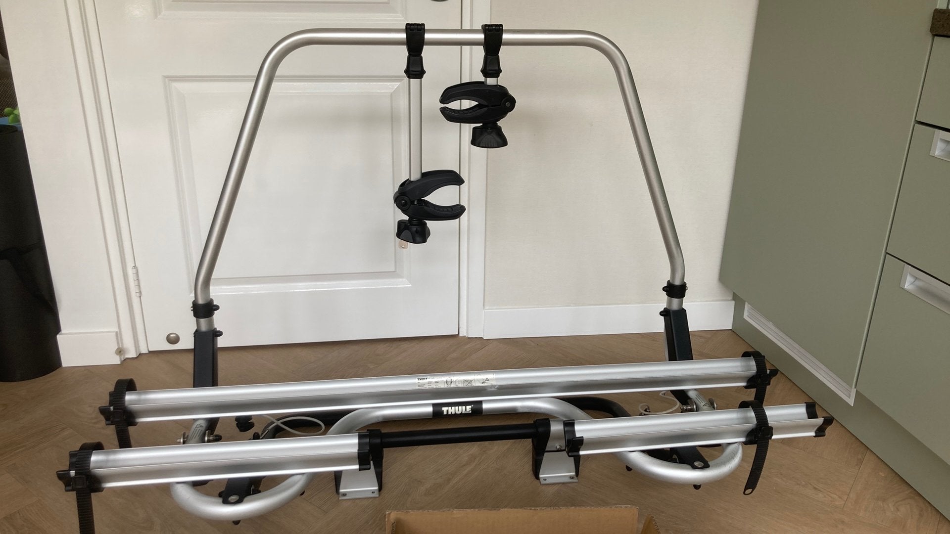 Thule caravan Superb SV XT fietsendrager /kantelbaar, Caravans en Kamperen, Ophalen, Zo goed als nieuw