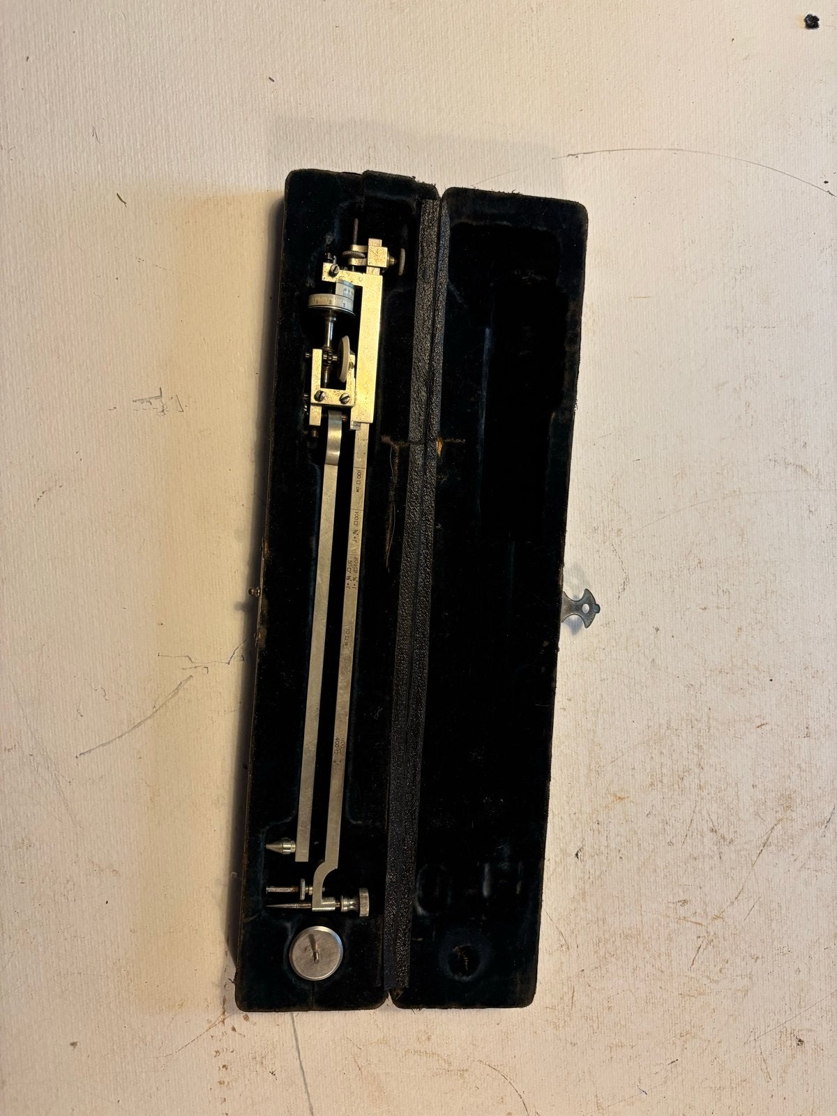 Antieke Planimeter in originele koffer, Antiek en Kunst, Ophalen of Verzenden