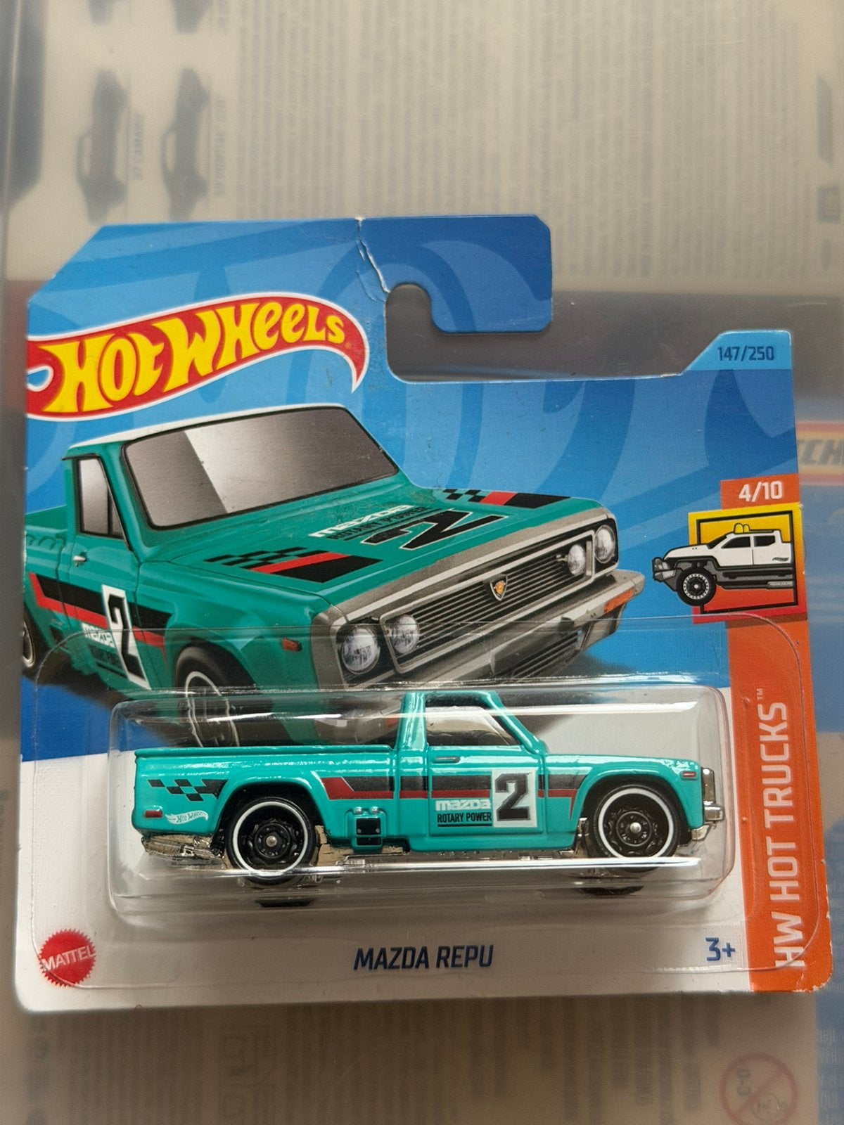 Hot wheels Mazda repu, Hobby en Vrije tijd, Ophalen of Verzenden, Zo goed als nieuw, Auto