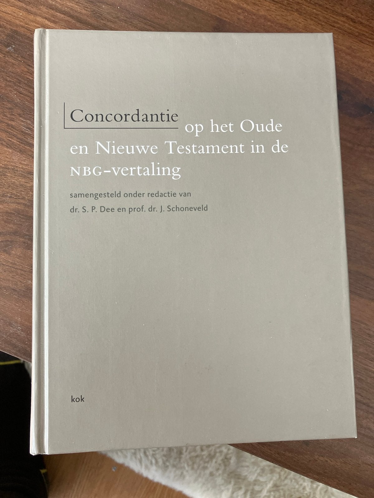 Concordantie Oude en Nieuwe Testament NBG-vertaling, Boeken, Ophalen of Verzenden, Zo goed als nieuw, Christendom | Protestants