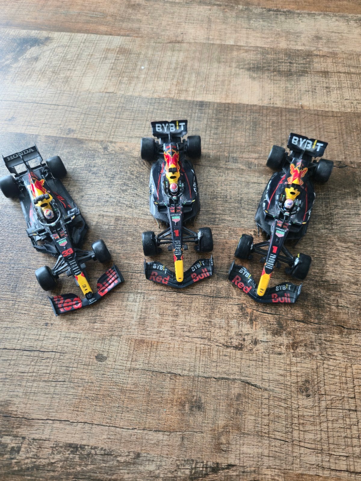 Red Bull Racing F1 Modelauto's (3 stuks), Auto, 1:32 tot 1:50, Ophalen of Verzenden, Zo goed als nieuw