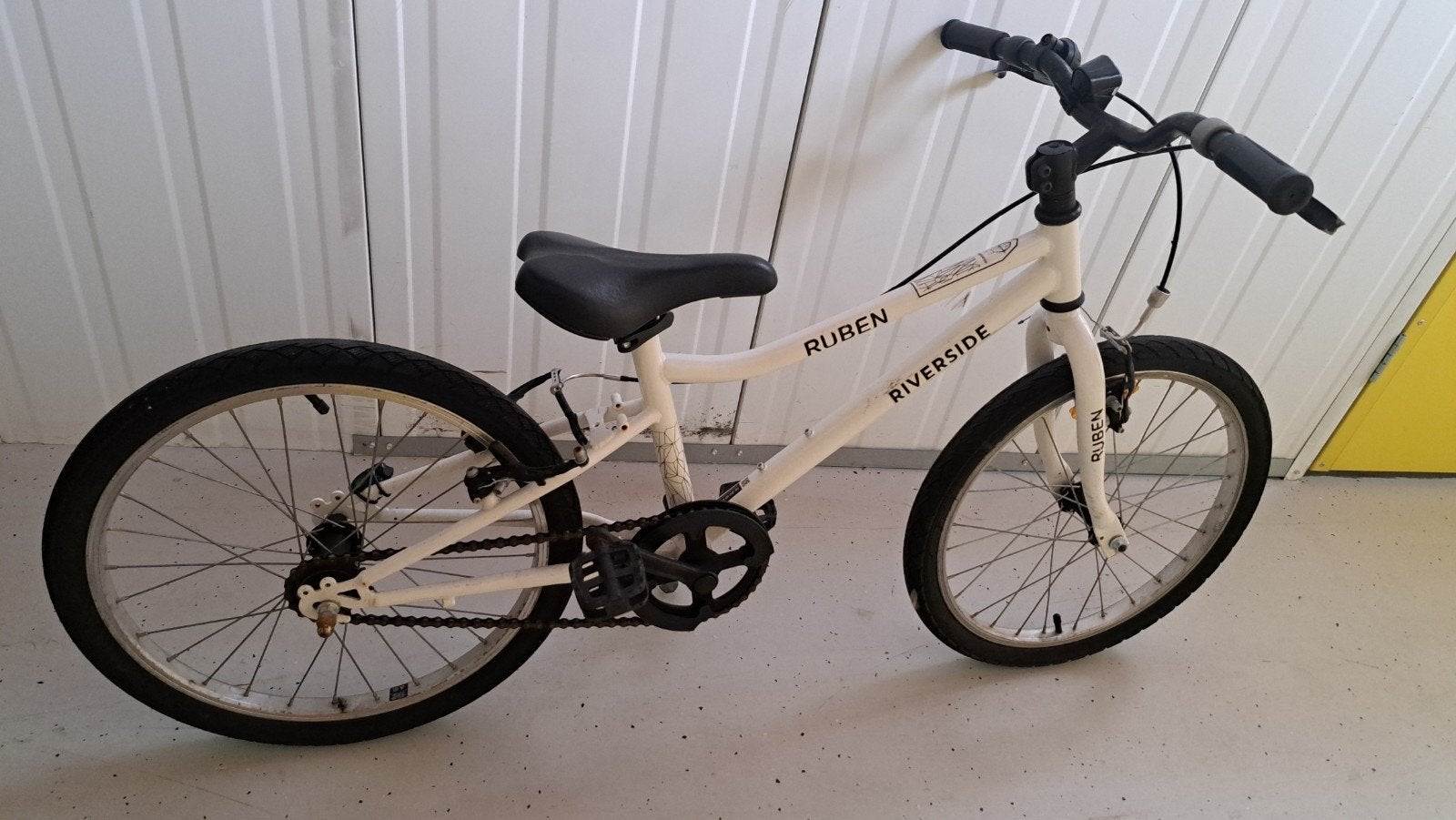 Riverside 20 inch kinderfiets van Decathlon, Ophalen, 20 inch of meer, Gebruikt, Velgrem