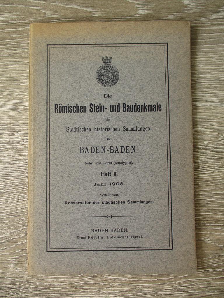 Römische Stein- und Baudenkmale der Stadtischen historisch, Ophalen of Verzenden, Gelezen, Europa