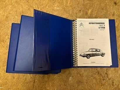 4 Citroën DS werkplaatshandboeken, Ophalen of Verzenden