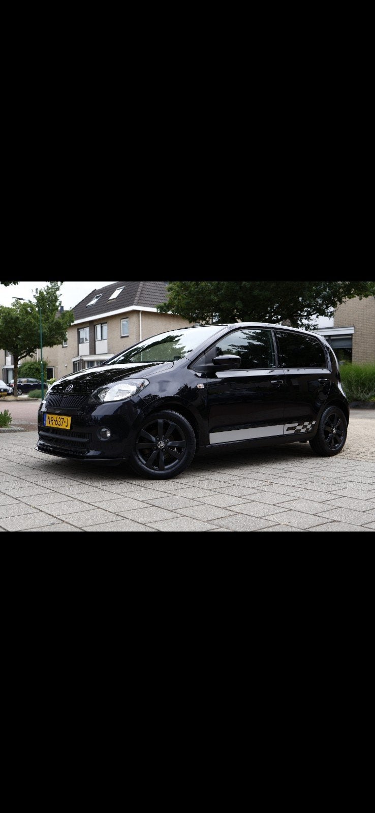 Skoda Citigo 1.0 T 55KW 5D 2015 Zwart, Auto's, Skoda, 74 pk, 4 stoelen, Zwart, Handgeschakeld