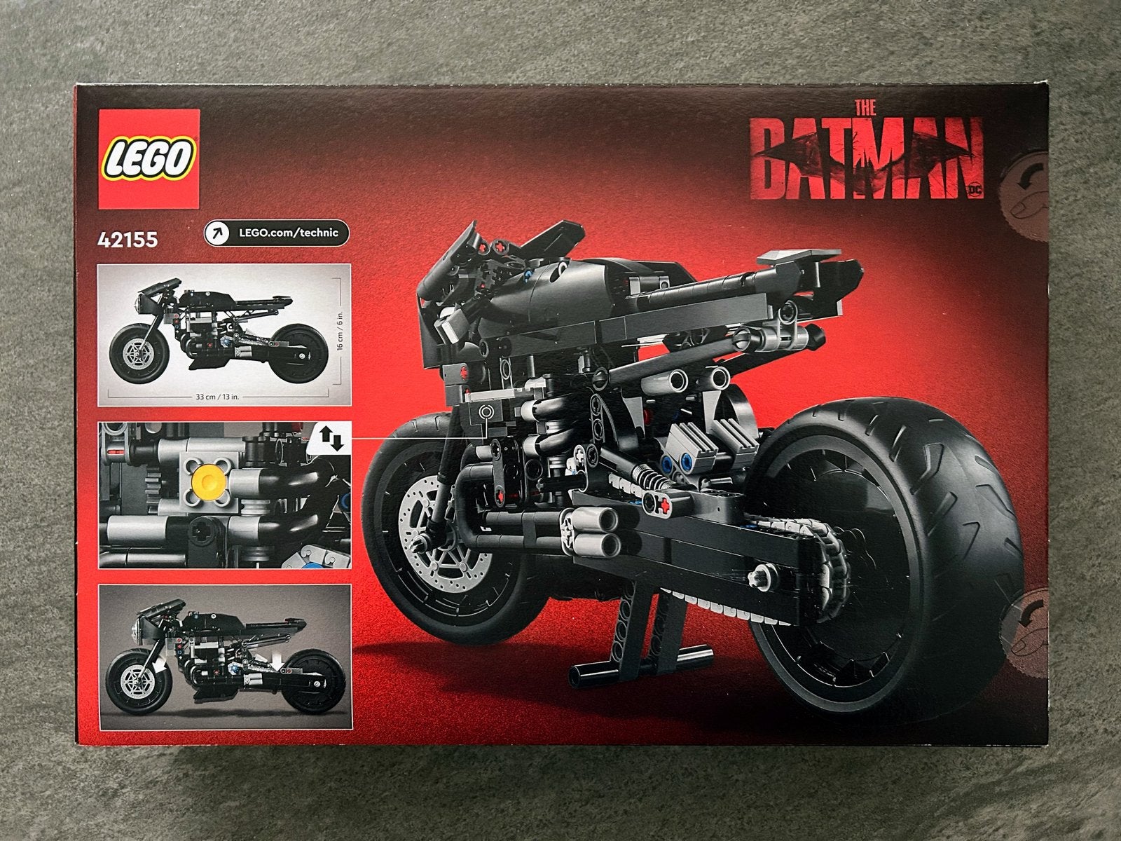 Lego Technic 42155 The Batman Batcycle *SEALED*, Lego, Nieuw, Ophalen of Verzenden, Technic