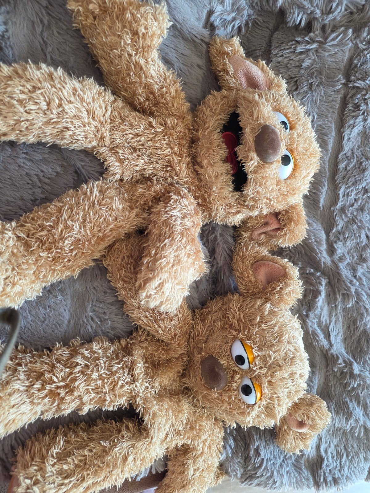 1 x Tommy/Tommie handpop Sesamstraat ZGAN, Ophalen of Verzenden, Zo goed als nieuw, Overige typen