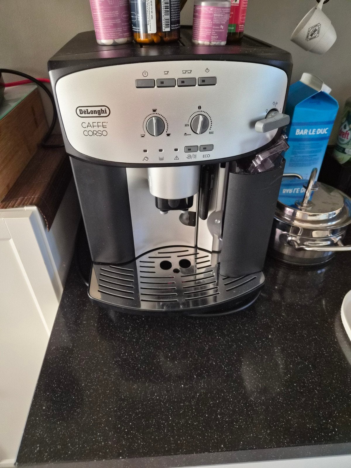 DeLonghi Caffe Corso Koffiezetapparaat, Gebruikt, Koffiemachine, 2 tot 4 kopjes, Afneembaar waterreservoir