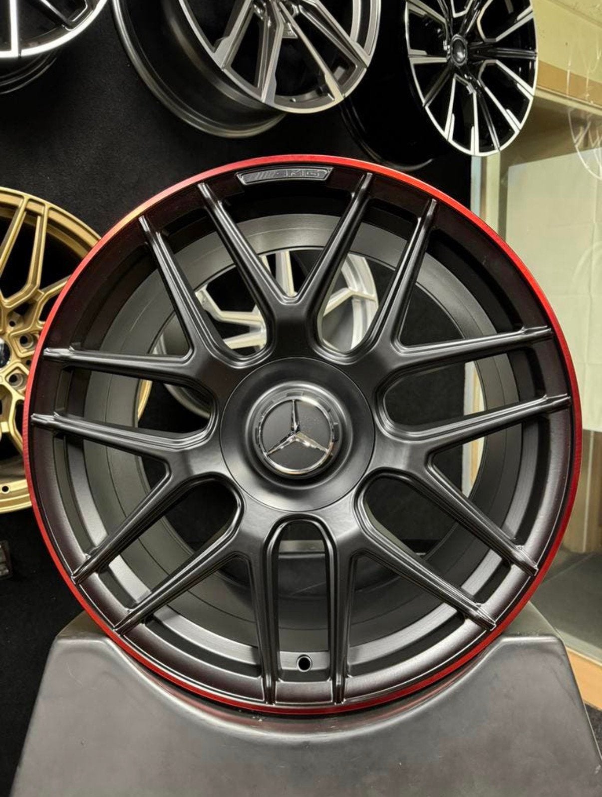 19 inch velgen voor Mercedes AMG 63 look 5x112 C E KLASSE W2, Auto-onderdelen, Banden en Velgen, 19 inch, Velg(en), Nieuw, Ophalen of Verzenden