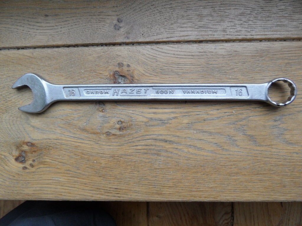 Hazet 600N 16 18 steekringsleutel, Ophalen of Verzenden, Gebruikt