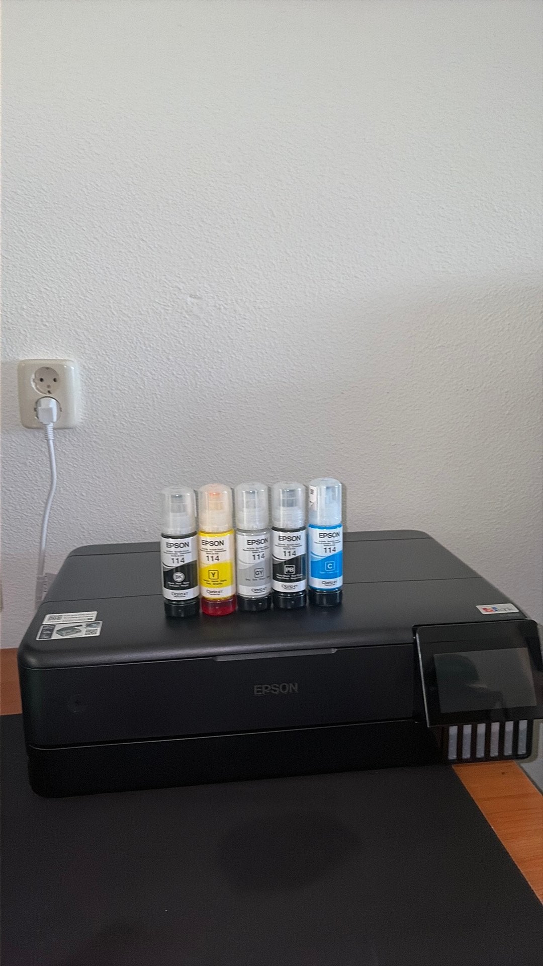 Epson EcoTank ET8550 printer - Zo goed als nieuw, Computers en Software, Printers, Zo goed als nieuw, Printer, Inkjetprinter, Kleur printen