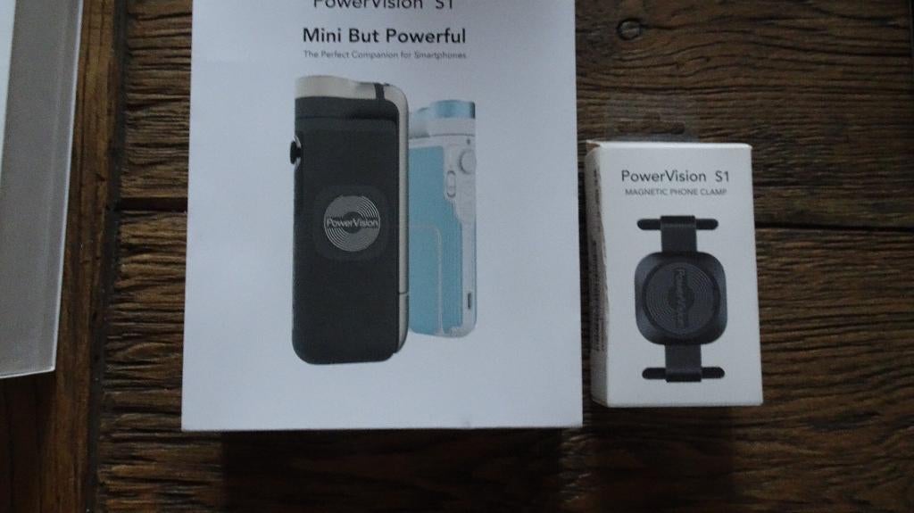 power vision S1 + magnetic phone holder 2 stuks, Ophalen of Verzenden, Zo goed als nieuw, Auto