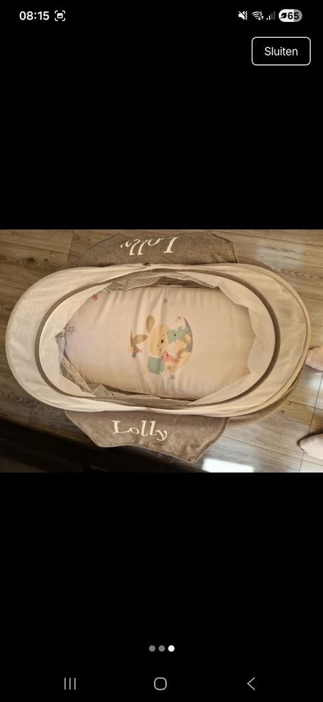 Lolly Reisbedje/Wiegje - Goed, Ophalen of Verzenden, Gebruikt, Reisbedje