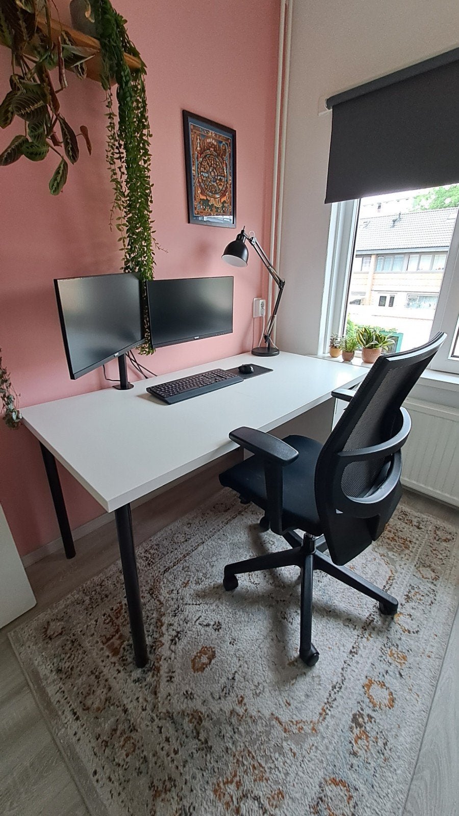 IKEA Lagkapten bureau met Alex ladenblok incl bureaustoel, Ophalen