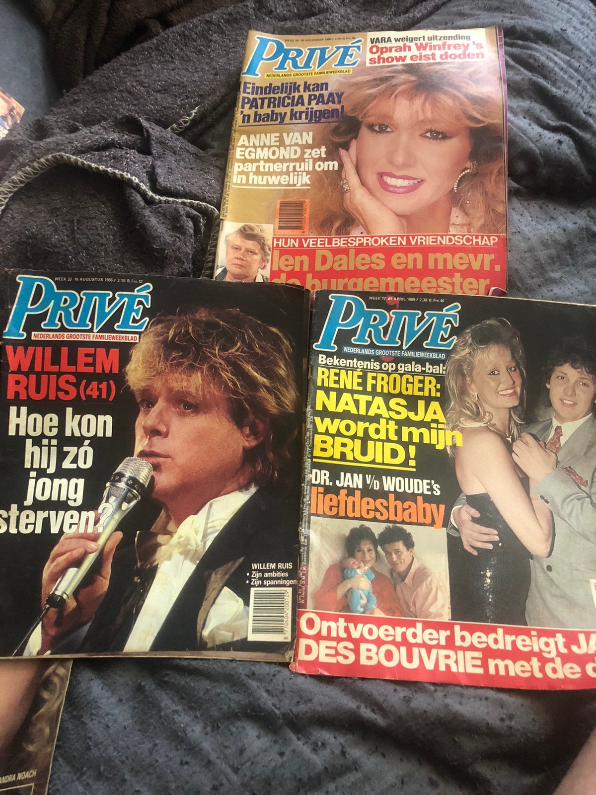 3 maal privé 1986 / 1989, Ophalen of Verzenden, 1980 tot heden, Tijdschrift