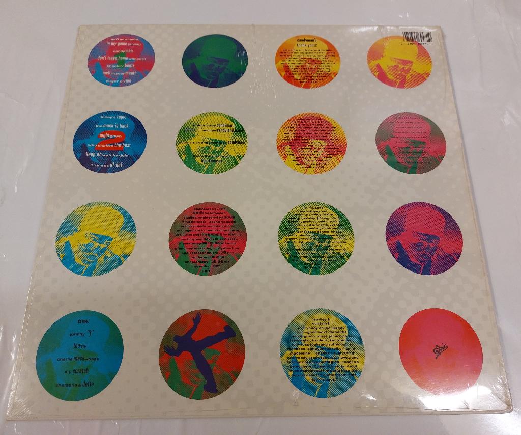 Candyman VINYL LP Gesealed origineel Ain't No Shame In My Ga, Verzenden, 1985 tot 2000, Nieuw in verpakking, 12 inch