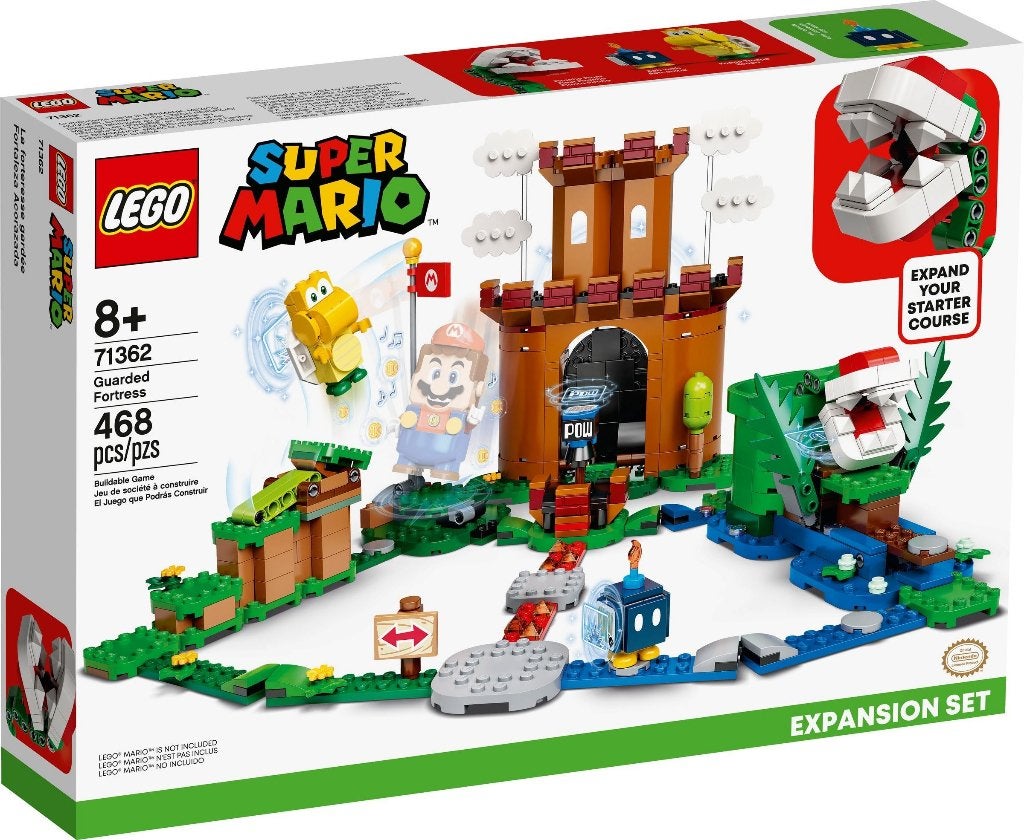 LEGO 71362 Guarded Fortress (Super Mario, Expansion), Overige thema's, Lego, Ophalen of Verzenden, Complete set