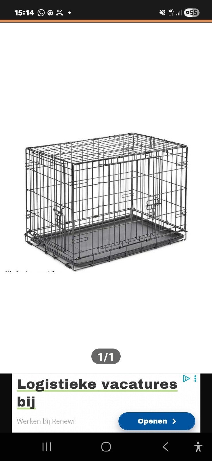 Dierenbench, Dieren en Toebehoren, Ophalen
