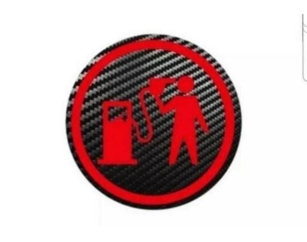 14CM * 14CM Benzine Pomp Hoofd Grafische Auto Sticker €5,00, Ophalen of Verzenden, Nieuw