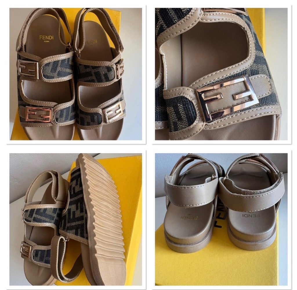 Fendi kids sandalen maat 32, Jongen of Meisje, Nieuw, Ophalen of Verzenden, Overige typen