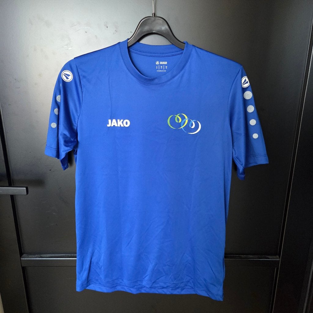 Blauw JAKO sportshirt korte mouw – maat M – nieuw, Kleding | Heren, Nieuw, Ophalen of Verzenden, Jako, Algemeen