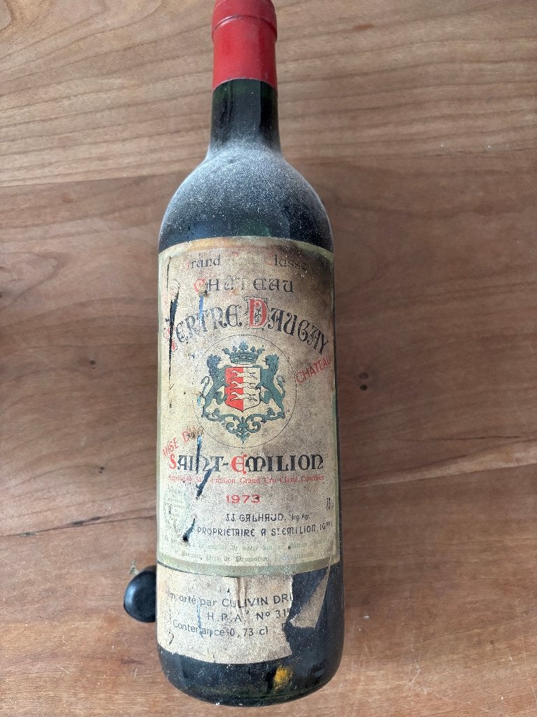 St Emilion 1973, Ophalen, Frankrijk, Rode wijn