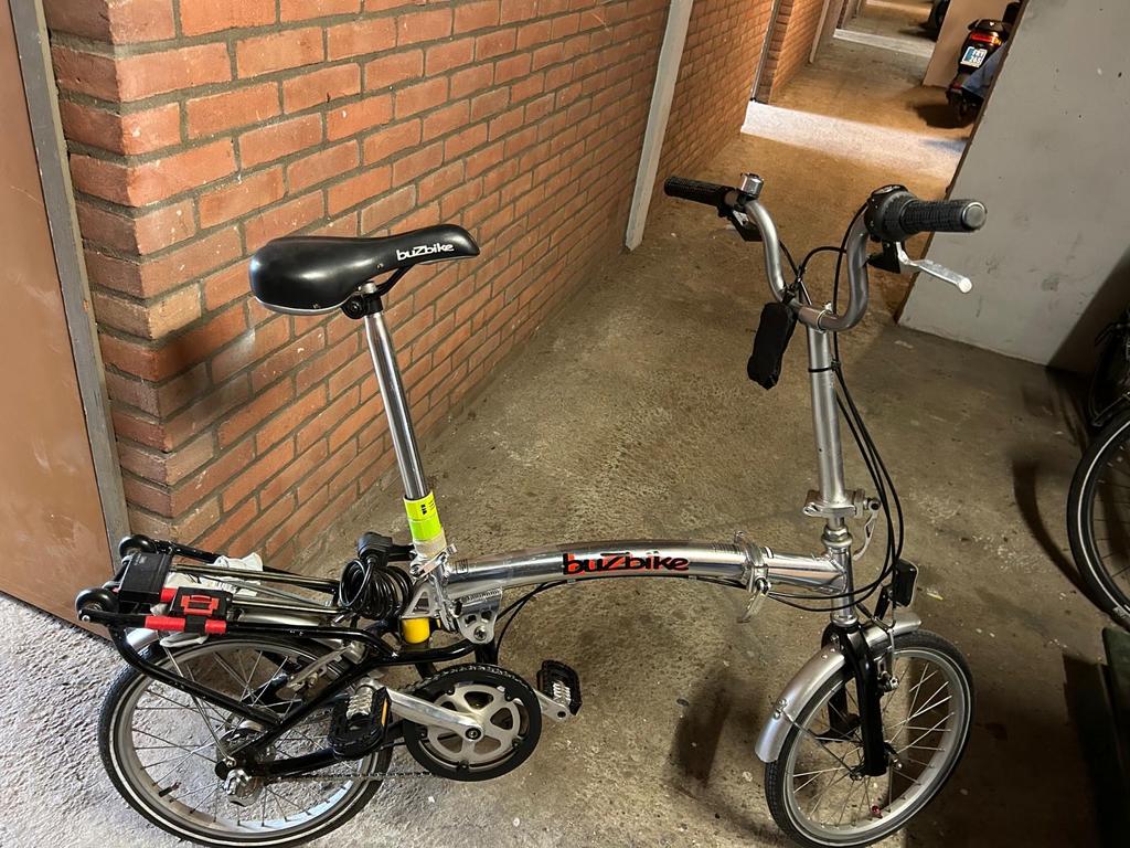 Vouwfiets met 3 versnellingen, Fietsen en Brommers, Fietsen | Vouwfietsen, Gebruikt, 16 tot 18 inch, Versnellingen, Totaal opvouwbaar