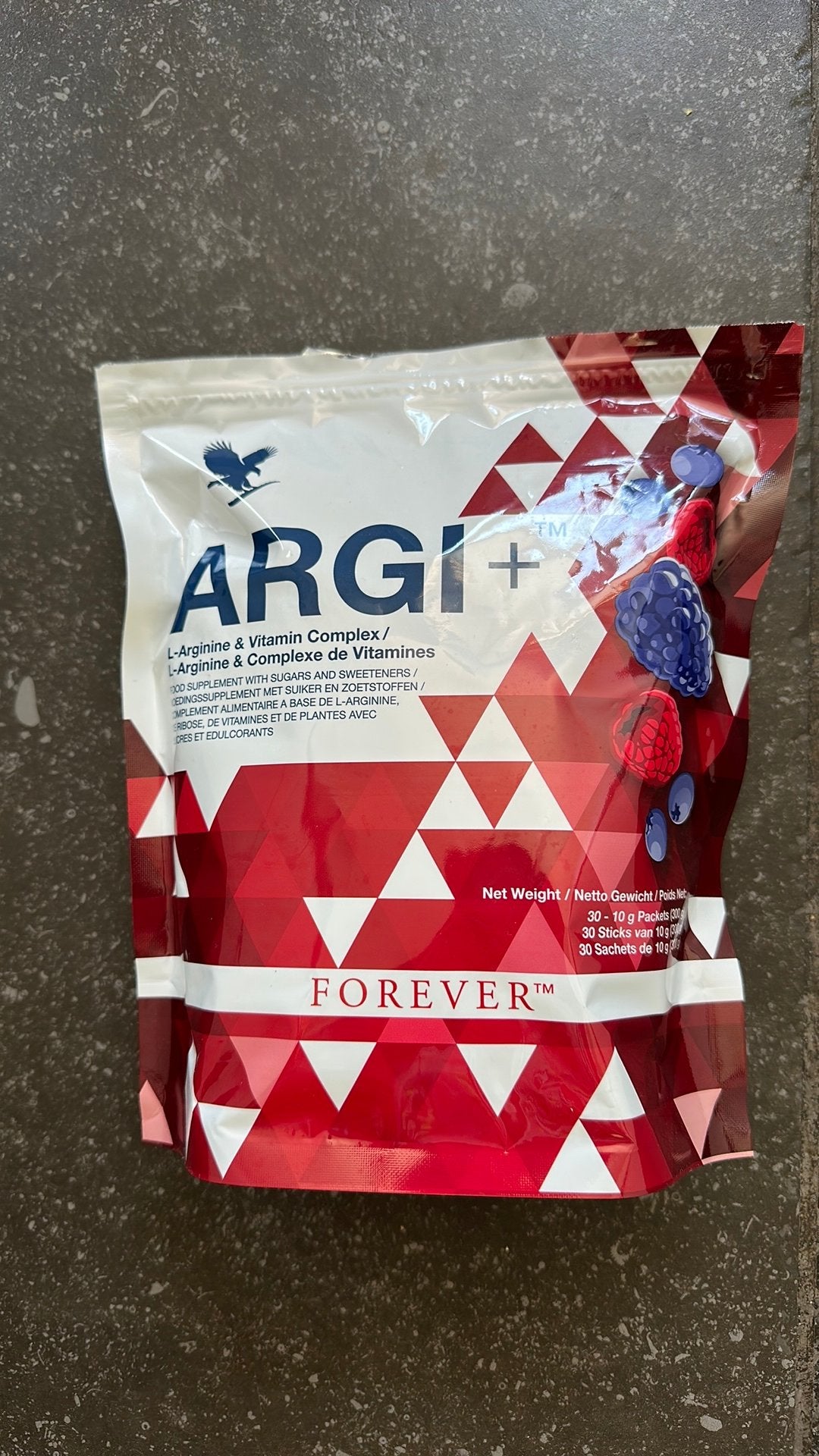 Voedingssupplement Forever Argi+, Ophalen of Verzenden, Zo goed als nieuw, Poeder of Drank