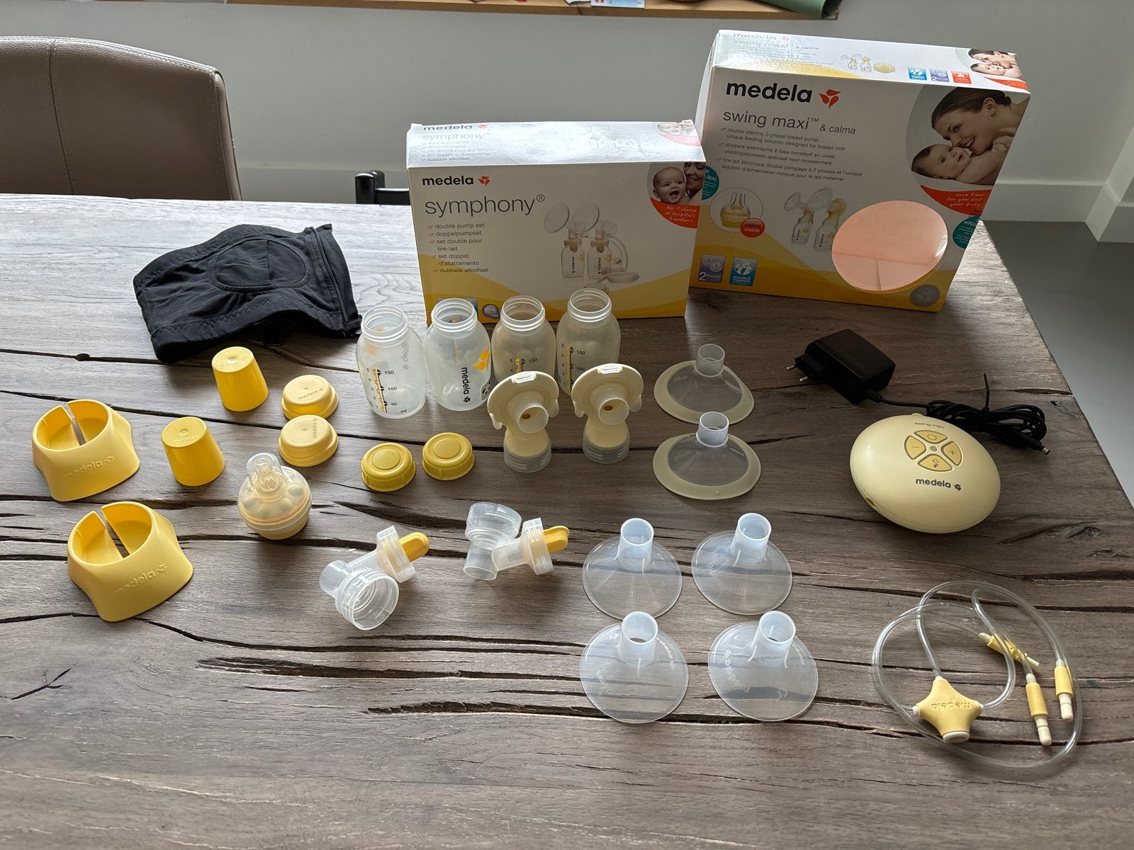 Medela Swing Maxi & Calma Borstkolf (netvoeding/batterijen), Ophalen, Gebruikt