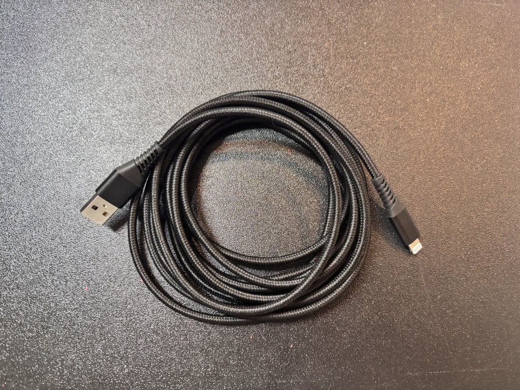 iPhone Lightning 3m – Extra Strong – immediately available, Telecommunicatie, Mobiele telefoons | Telefoon-opladers, Lightning