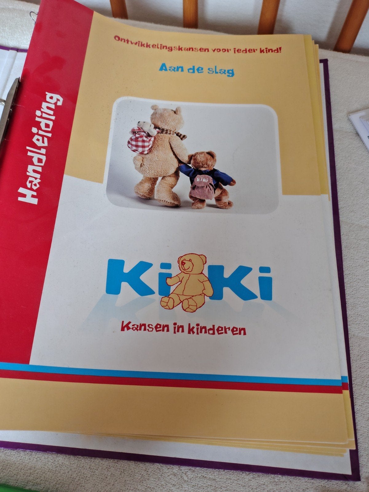 Kiki educatie materiaal voor gastouders, Ophalen of Verzenden