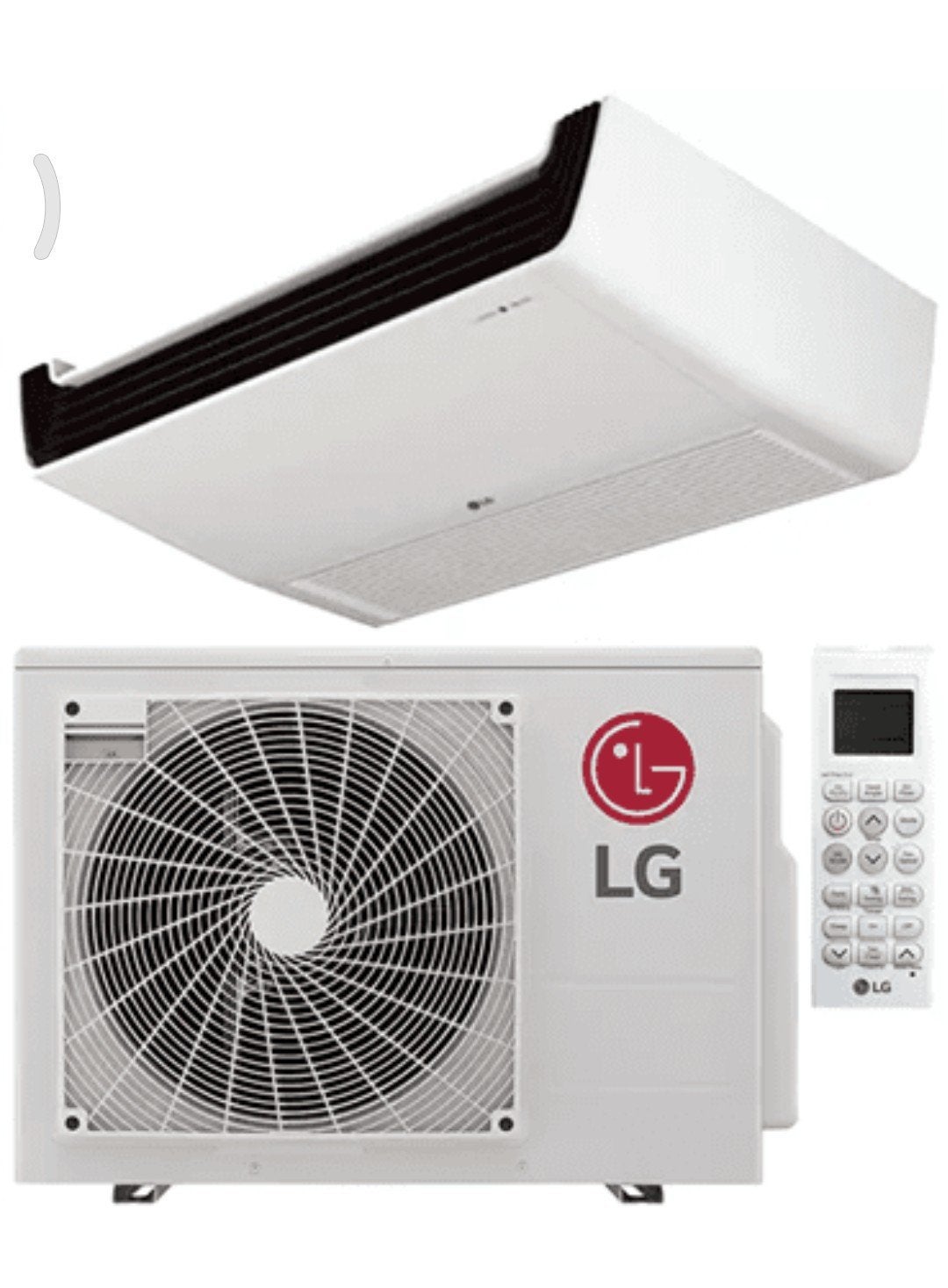 LG Plafond Onderbouw Airco 5,0 kW Inverter R32 (UV18F-S), Witgoed en Apparatuur, Ophalen, Koelen en Ontvochtigen, Energieklasse A of zuiniger