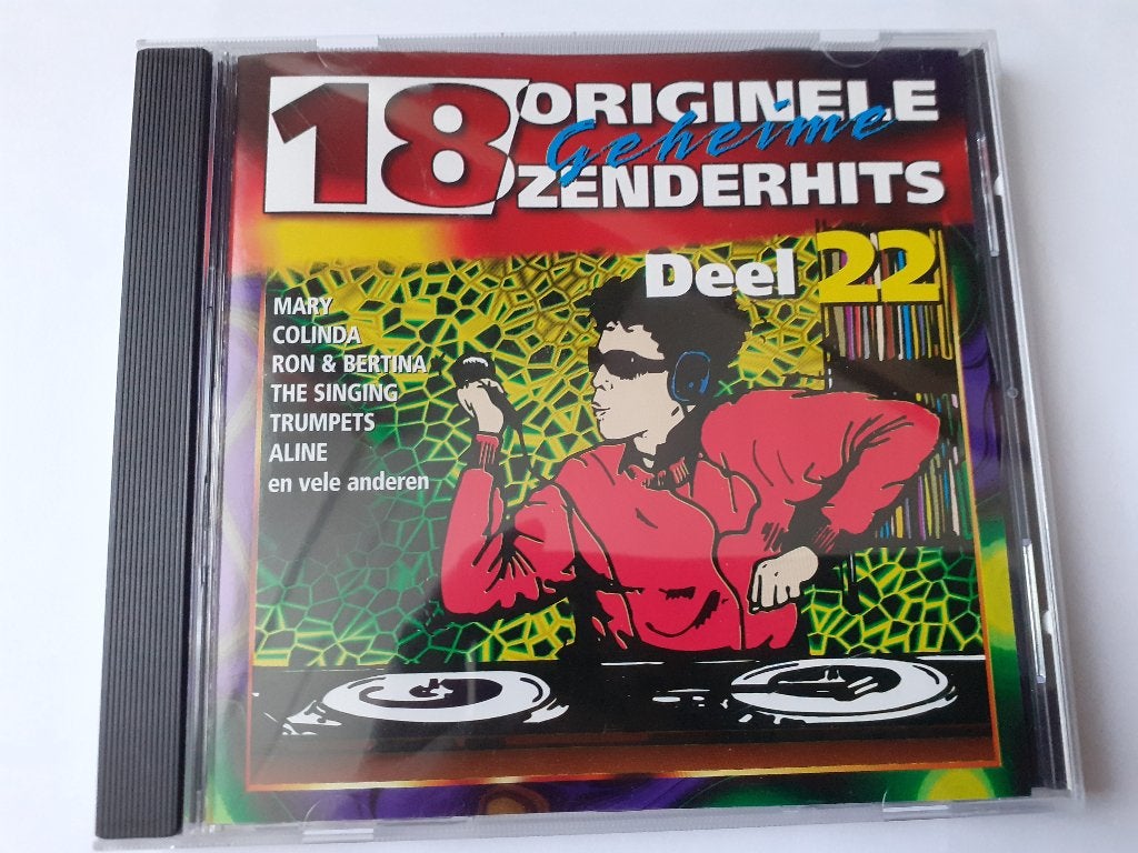 18 originele geheime zenderhits deel 22, Cd's en Dvd's, Verzenden, Zo goed als nieuw, Levenslied of Smartlap, Album