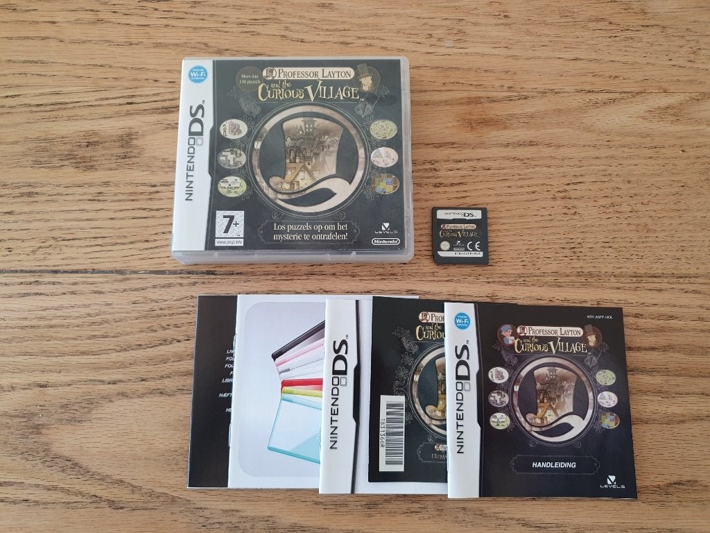 Professor Layton and the Curious Village CIB x € 20,00, Spelcomputers en Games, Games | Nintendo DS, Puzzel en Educatief, Verzenden