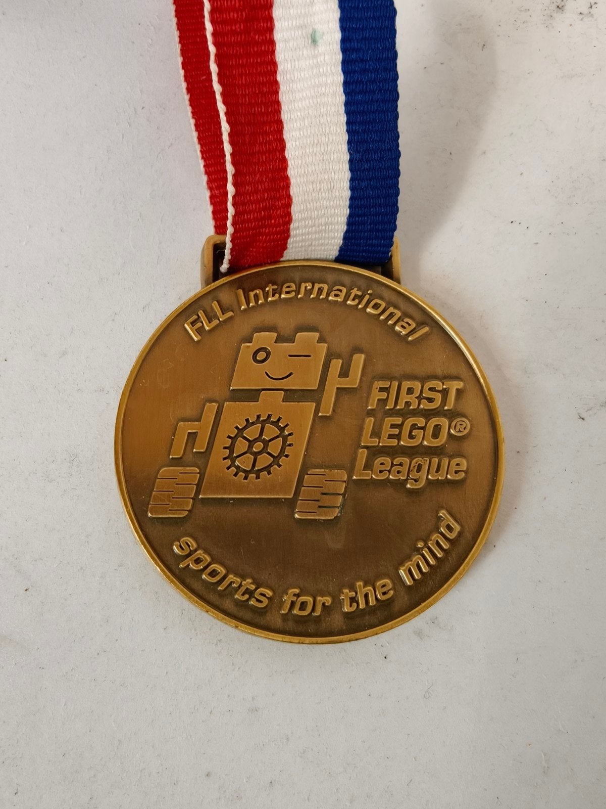 Medaille first Lego League 2004, Ophalen of Verzenden, Overige materialen