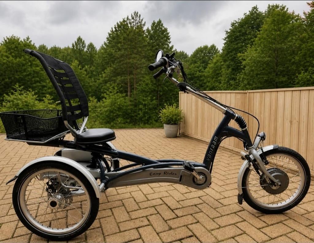 Van Raam Easy rider 2 met electrische ondersteuning, Fietsen en Brommers, Fietsen | Driewielfietsen, Gebruikt, Schijfrem, Ophalen