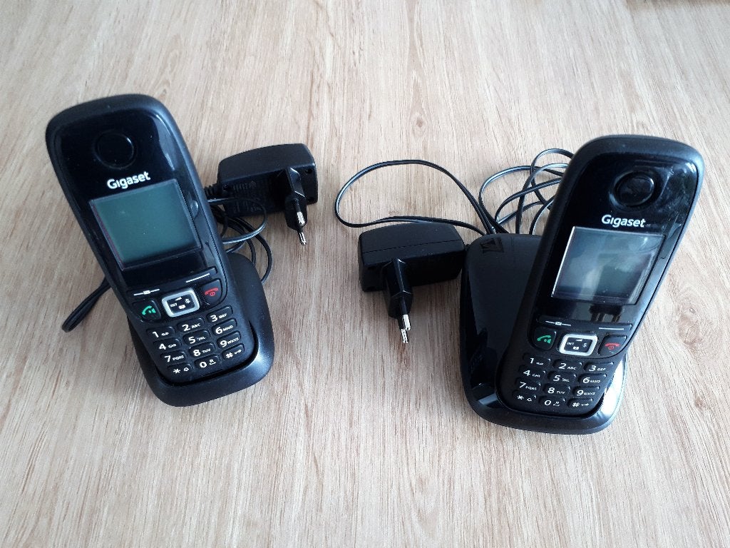 gigaset as405 duo, Ophalen of Verzenden, Zo goed als nieuw, 2 handsets, Stralingsarm