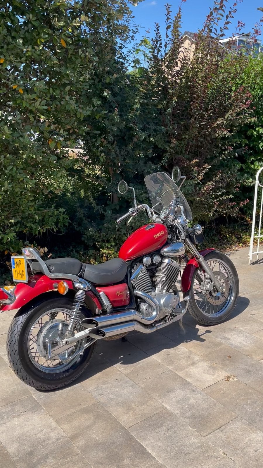 Yamaha XV 535 Virago   €1500, Cardan-aandrijving, 2 cilinders, 535 cc, Chopper