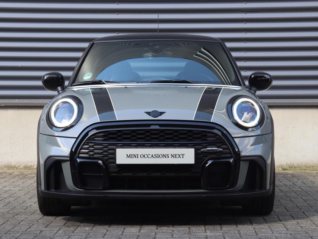 MINI 3-deurs Cooper | John Cooper Works + Camera + Comfort A, Auto's, Voorwielaandrijving, Gebruikt, Met garantie (alle), 4 stoelen