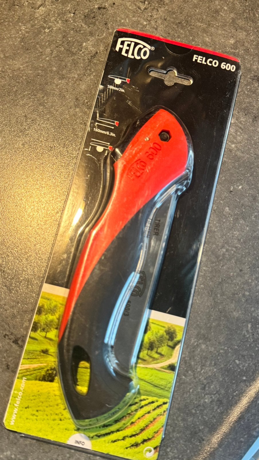 Felco 600 handzaag inklapbaar nieuw in verpakking, Tuin en Terras, Verzenden, Nieuw, 50 mm of meer